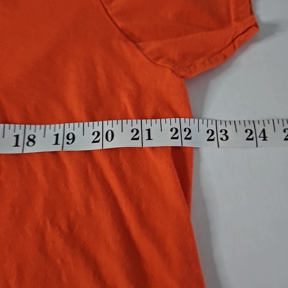 New York Mets MLB Baseball Home Citi Field the 7 line Orange Shirt Men's size XL - Picture 8 of 9